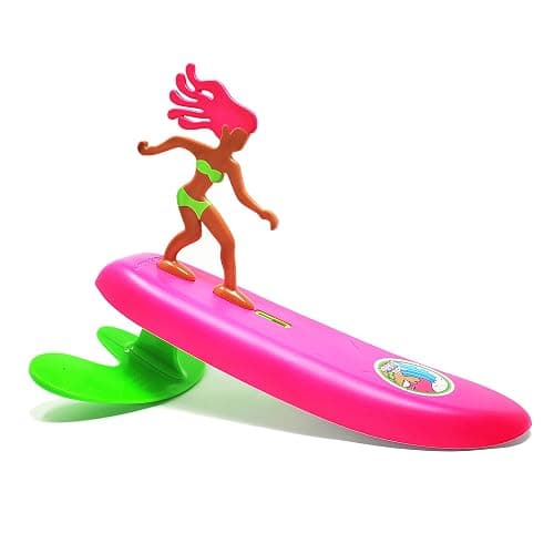 Surfer Dudes Classics Wave Powered Mini-Surfer and Surfboard Toy - Bali Bobbi - Image 1