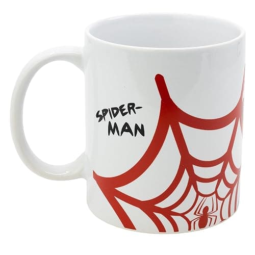 Stor KERAMIKTASSE 325 ML IN SPIDERMAN URBAN WEB GESCHENKBOX, Einfarbig thumbnail 2