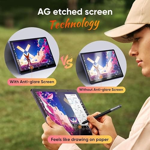 XPPen Magic Drawing Pad 12.2 Inch Standalone Drawing Tablet No Computer Needed with 16384 Pressure Levels X3 Pro Slim Stylus Tilt Support Paper-Like Screen 8GB + 256GB for Digital Drawing Artists thumbnail 3
