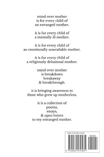 mind over mother: a collection of poems, essays, and open letters to my estranged mother thumbnail 2