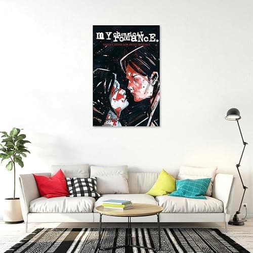 My Chemical Romance - Music Poster (Three Cheers For Sweet Revenge - Album Cover) (Size: 24" x 36") thumbnail 3