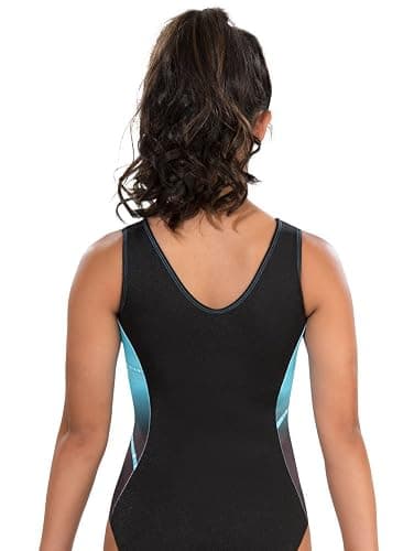 GK Glitz & Glam Gymnastics Leotard for Girls with Matching Scrunchie thumbnail 2