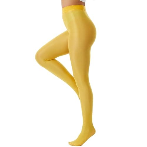 Frola Shaping Tights for Women 70D Shimmery Pantyhose for Dance Ballet Glitter Socks - Image 1