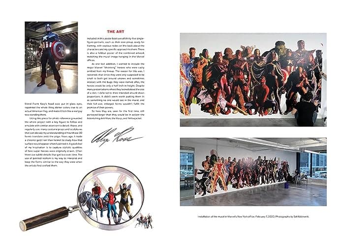 The Alex Ross Marvel Comics Poster Book thumbnail 2
