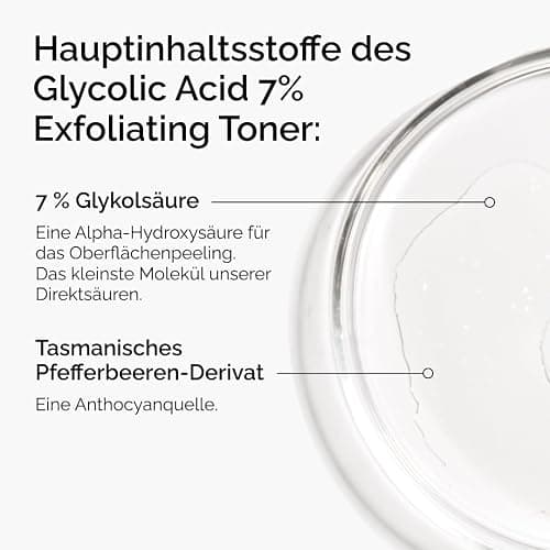 The Ordinary Glycolic Acid 7% Exfoliating Toner, Aufhellender und glättender täglicher Toner für einen gleichmäßigeren Hautton thumbnail 4