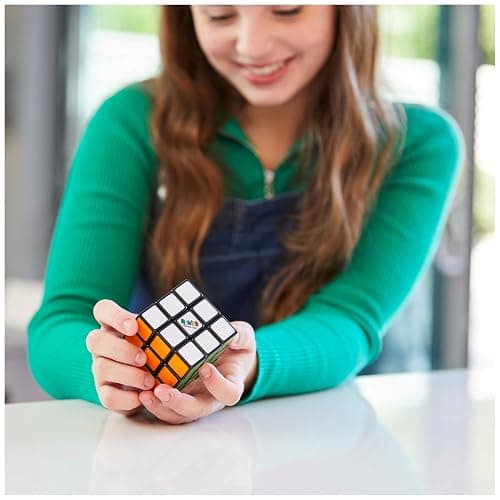 Rubik's Cube The Original 3x3 Puzzle Cube & Brain Teaser Fidget Toy | The World's Best-Known Puzzle, An Iconic STEM Toy That Enhances Spatial Awareness & Algorithmic Thinking Skills, Ages 8+ thumbnail 2