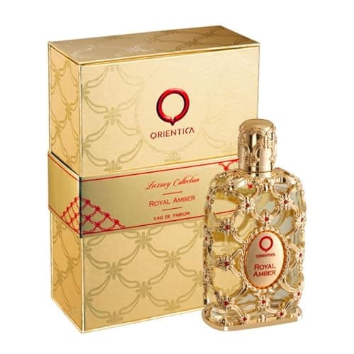 Orientica Luxury Collection Royal Amber Eau De Parfum - Bergamot, Melon, Pineapple, Fruity, Gourmand, Amber, Woody, Vanilla, Musk - Arabic Perfume for Woman & Man - 2.7oz / 80ml thumbnail 3