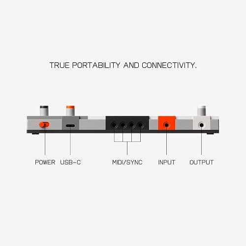 teenage engineering EP–133 K.O. II 128MB sampler, drum machine and sequencer with built-in microphone and effects thumbnail 5