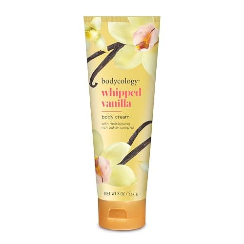 Bodycology Shea Butter Body Cream, Whipped Vanilla, 8 oz - Image 1