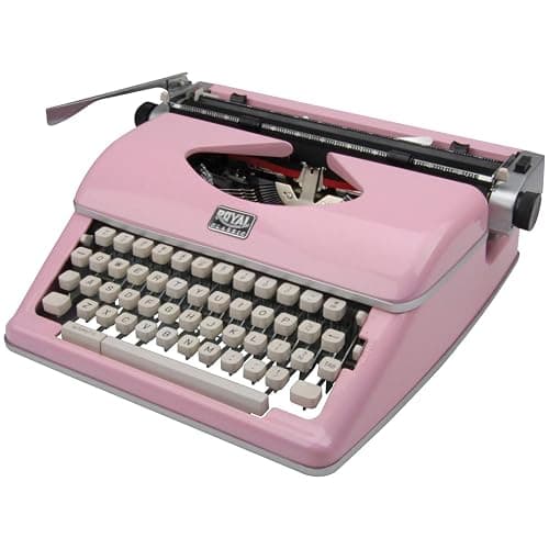 Royal 79105Y Classic Manual Typewriter (Pink) thumbnail 9