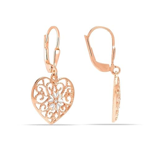 LeCalla 925 Sterling Silver Leverback Drop Earrings | Lightweight Italian Teardrop Dangle Earring for Women thumbnail 3