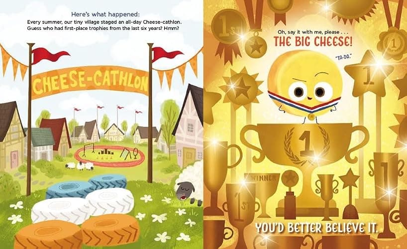 The Big Cheese: A Story to Help Kids Build Humility, Sportsmanship, and Confidence Beyond Winning thumbnail 2