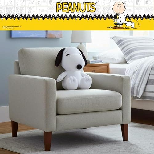 Franco Calm Peanuts Snoopy Weighted Cuddle Pillow – 3lb Soft Plush & Cozy Pilow for Comfort, (Officially Licensed Product) thumbnail 4