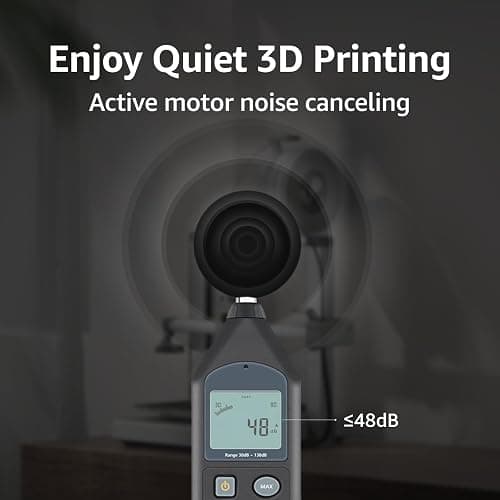 Bambu Lab A1 3D Printer, Support Multi-Color 3D Printing, High Speed & Precision, Full-Auto Calibration & Active Flow Rate Compensation, ≤48 dB Quiet FDM 3D Printers 256 * 256 * 256mm³ Build Volume thumbnail 6