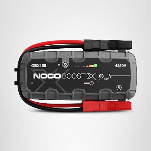NOCO Boost X GBX155: 4250A UltraSafe Jump Starter – 12V Lithium Battery Booster Pack, Portable Jump Box, Power Bank & Jumper Cables - for 10.0L Gas and 8.0L Diesel Engines thumbnail 8