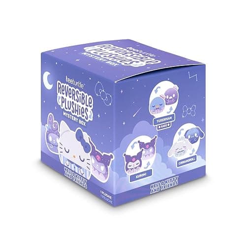 TeeTurtle Sanrio Hello Kitty and Friends 3" Reversible Plush Blind Box - Celestial - Cute Kawaii Surprise Mystery Soft Stuffed Animal thumbnail 4