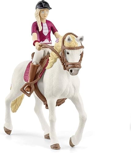 Schleich Horse Club - Complete 40PC Horse Club Rider Playset - Hannah, Sofia, Lisa and Sarah Poseable Rider Figures with Horses and Riding Accessories - Equestrian Toy Set for Kids Ages 5+ | 72221 thumbnail 12