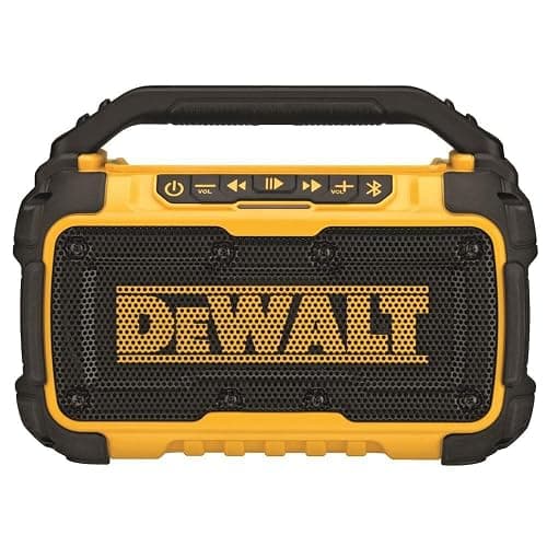 DEWALT 20V MAX* Bluetooth Speaker for Jobsite, Tool Only (DCR010) - Image 1