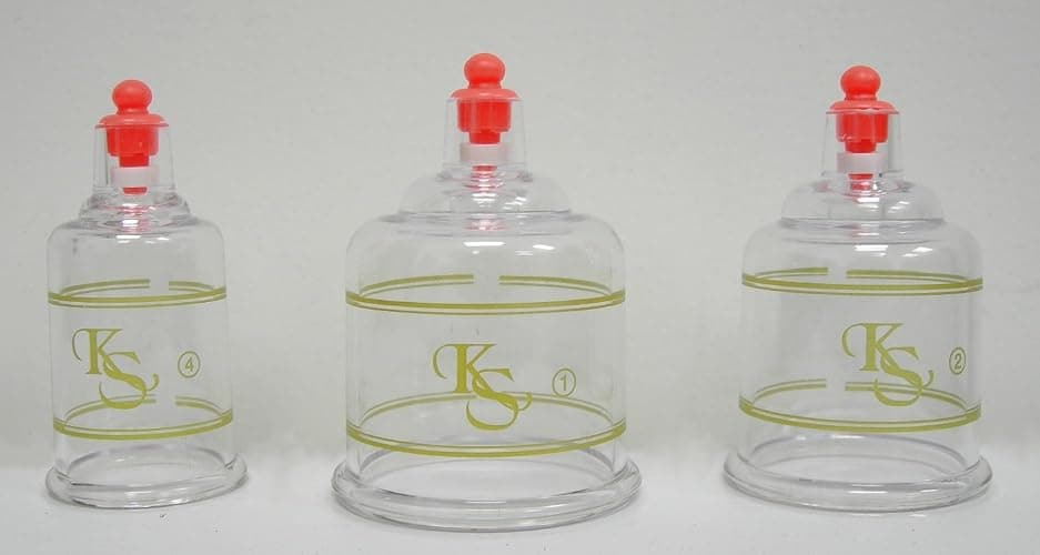 Professional Cupping Set *Made in Korea* (17 Cups) with Extension Tube($3.00 Value) KS Choi Corp "Made in Korea." thumbnail 3