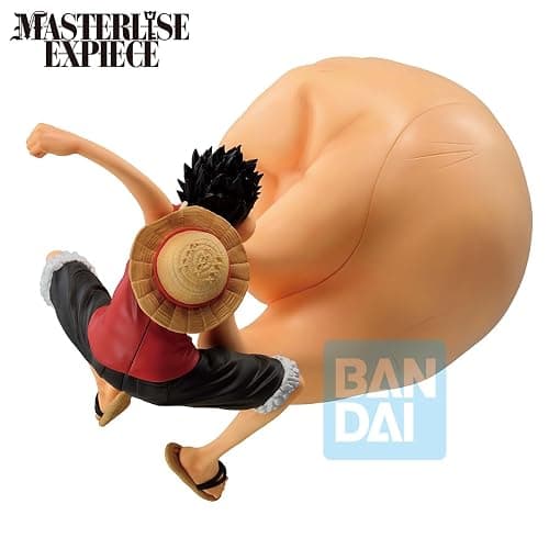Ichibansho Figure - One Piece - Monkey D. Luffy Gear 3 (Road to King of The Pirates), Bandai Spirits Masterlise Collectible Statue thumbnail 3