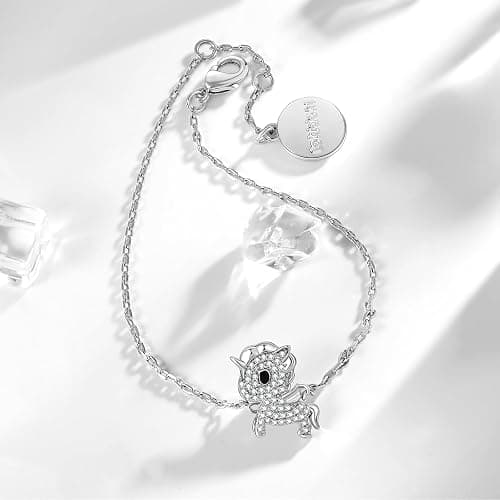 Tokidoki Unicorno 14K Gold Plated Necklace Bracelet Earring Official Licensed Jewelry Trendy Accessory Cubic Zirconia Necklace Bracelet Earring Gift for Women thumbnail 3