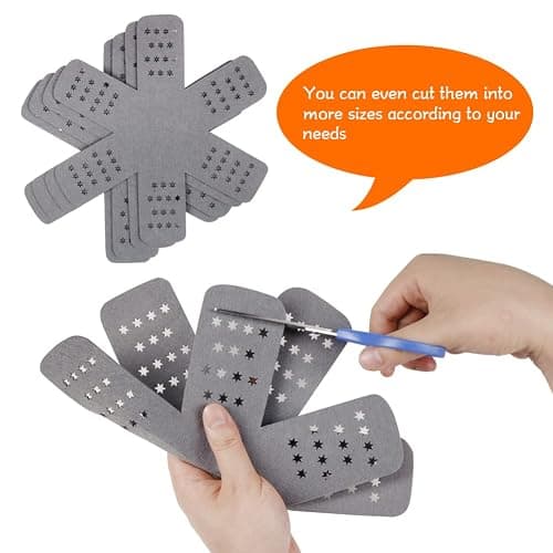 BYKITCHEN Pan and Pot Protectors, Larger & Thicker Pan Protectors with Stars, Set of 6 and 3 Different Sizes, Pot Protectors for Stacking and Protecting Your Cookware thumbnail 7