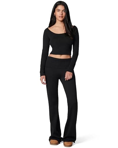 Florence by Mills Women's Barre Collection Crossback Sweater Top thumbnail 2