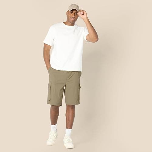 Amazon Essentials Mens Relaxed-Fit Heavyweight Cotton T-Shirt thumbnail 7