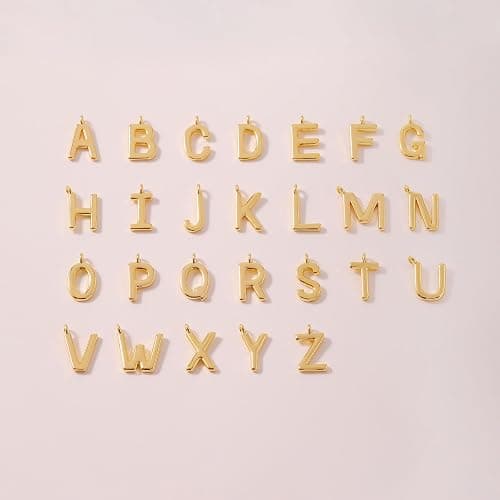 HANLI Initial Necklaces for Women - 14k Gold Plated Dainty Letter Necklace Alphabet A-Z Necklace Personalized Monogram Name Necklaces for Women Jewelry Gifts for Her thumbnail 6