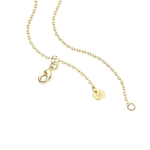 PAVOI 14K Gold Plated Cubic Zirconia Heart Necklace | Cute Dainty Love Pendant Necklaces for Women thumbnail 3