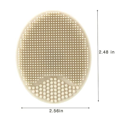 PandaEar 3 Pack Baby Brush and Comb Set Newborn, Silicone Cradle Cap Brush for Babies, Soft Newborn Hair Brush with Soft Goat Bristles, Wooden Toddler Comb Hairbrush Set for Boys and Girls thumbnail 3