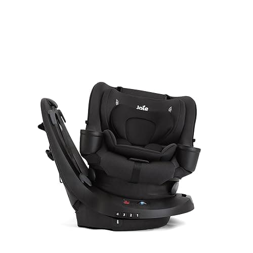 Joie Chili Spin 360 2-in-1 Rotating Convertible Car Seat with a 360 Spin and Easy Installation - Lower Anchor Attachment or Vehicle Belt Installation (Shale) thumbnail 9