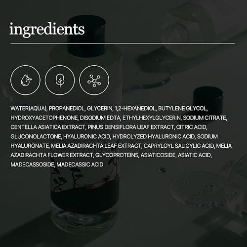 ROUND LAB Pine Calming CICA Toner 8.45 Fl Oz, Low-Acidic Hydrating Toner for Face with Pine CICA, BHA + LHA, and Hyaluronic Acid for Soothing, Exfoliating, and Restoring Skin Balance, Korean Skincare thumbnail 8