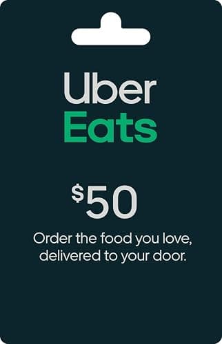 Uber Eats Gift Card $50 - Image 1