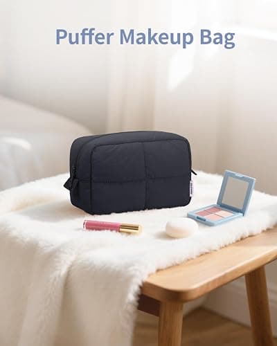 Narwey Travel Makeup Bag Cosmetic Bag thumbnail 6
