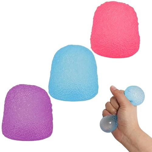 3pcs Squishy Textured Candy Stress Balls - Sensory Toys for Kids with Unique Needs - Great for Classrooms, Home, and Playtime - Image 1