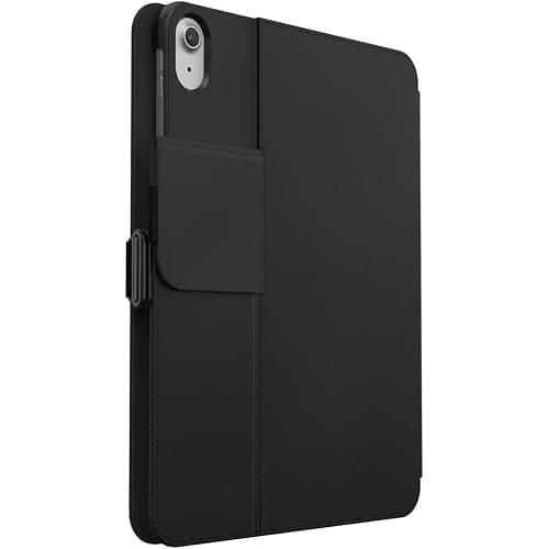 Speck Case for iPad Pro 10th Generation 10.9 Inch - Drop & Camera Protection, Slim Multi Range Stand, Apple Pencil Holder - Black/Black/White thumbnail 7