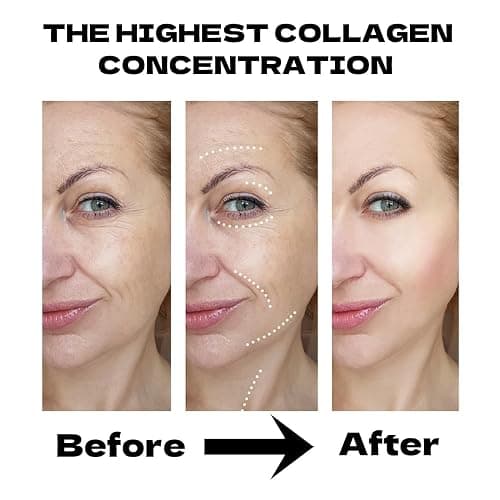Collagen Face Mask Hydrating Overnight Collagen Face Mask (6 pcs/1 Box) Deep Collagen Anti Wrinkle Lifting Mask - Pure Collagen Films for Improve Elasticity Firming And Moisturizing thumbnail 3