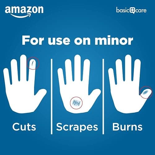 Amazon Basic Care Flexible Fabric Adhesive Bandages, First Aid for Wounds and Scrapes, Breathable First Aid Wound Care Supplies, Assorted Sizes, 100 Count thumbnail 4