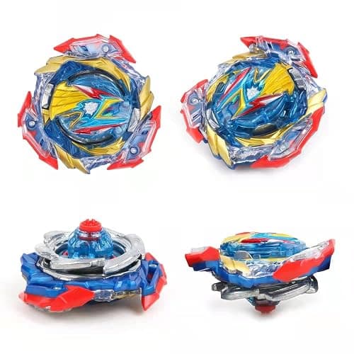 MUSTYBELT Bey Battling Top Burst Gyros Toy Set Toy Gift for Children Boys Ages 6 8 10 12+ Combat Battling Game 10 Burst Spinning Tops 3 Two Way Launchers Grip Starter thumbnail 8