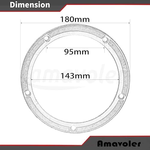 amavoler 5 Holes Twin Cam Derby Cover Gasket Fits for Harley Touring Dyna Electra Glide Softail Fatboy FXD 1999-2016 25416-99X. (1 pcs) thumbnail 2