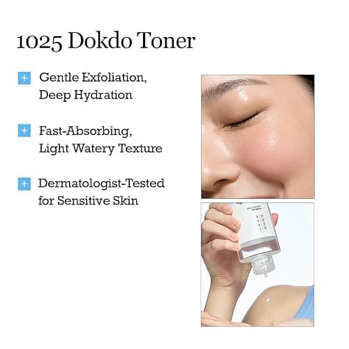 ROUND LAB 1025 Dokdo Toner 6.76 Fl Oz, Oil Control and Reduces Excess Sebum, Gentle Exfoliating Facial Toner, Deep Sea Water for Moisturization, Soft Finish Without Stickiness, Korean Skin Care thumbnail 6