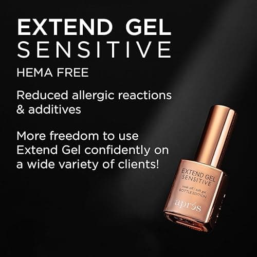 Aprés Extend Gel Sensitive - HEMA-Free Gel-X Tips Adhesive, Original Formula - 2023 Version (15 ml) thumbnail 8