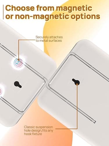 OMIRO Desk Makeup Mirror, 20 x 14cm Table Mirror with Foldable Stand and Hanging Hole for Shaving and Travelling, White thumbnail 4