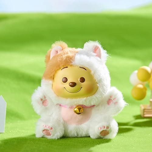 MINISO Disney Winnie The Pooh Collection Beach Vacation Blind Box Figure Vinyl Plush Pendant Model Collectible Toy for Home Decor Holiday Birthday Gifts for Girls and Boys Single Box (Random One) thumbnail 2
