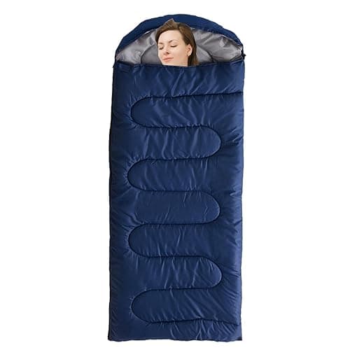 Sleeping Bags For Adults, Camping Sleeping Bag Warm Sleeping Bag Lightweight Waterproof Single Sleeping Bag Survival Sleeping Bag For Camping Hiking Backpacking Outdoor & Indoor Activities180cm X 75cm thumbnail 9