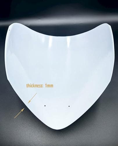 COSWHO DIY Cosplay Mask Blank White Plastic Full Face Mask Base | Paintable, Anime Craft, Halloween Costume Mask, for Art Projects thumbnail 6