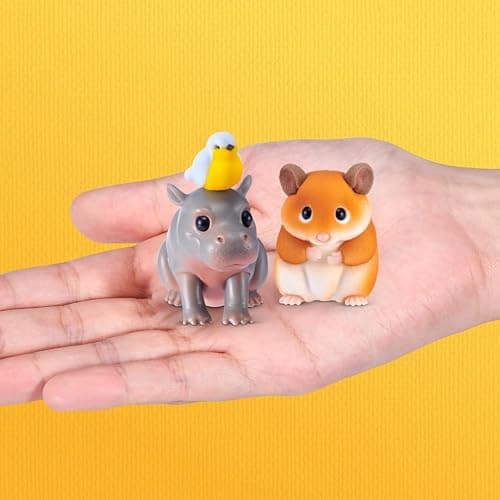 My Mini Pet Series 1 (2 PACK) by ZURU – Collectible Mystery Capsule with Miniature Pet, Home, & Accessories, Unbox Adorable Critters & Playscape for Girls & Collectors. thumbnail 6