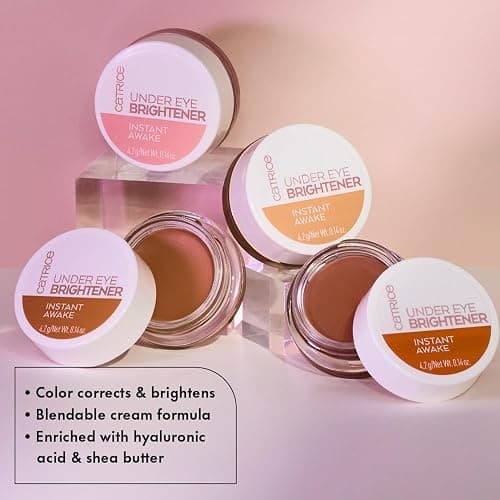 Catrice | Under Eye Brightener | Conceal & Brighten Dark Circles | With Hyaluronic Acid & Shea Butter | Vegan, Cruelty Free & Paraben Free (010 | Light Rose) thumbnail 4