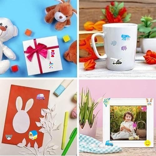 24 Sheets 3D Puffy Stickers for Kids Toddlers Bulk, Small Children Party Bag Sticker Variety Pack for Preschool Teacher, Boy Girl Rewards Crafts Scrapbooking Gifts (Dinosaur Animal Car Flower Heart) thumbnail 8